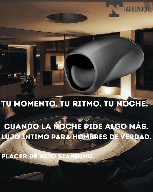 Masturbador Masculino Premium – Succión Oral 3D + Movimiento Interno | Edición TardeNoche™