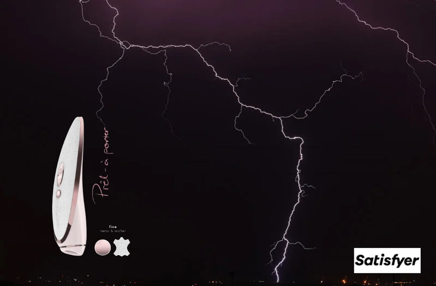 Succionador de Clítoris Pret-a-porter - Satisfyer Luxury