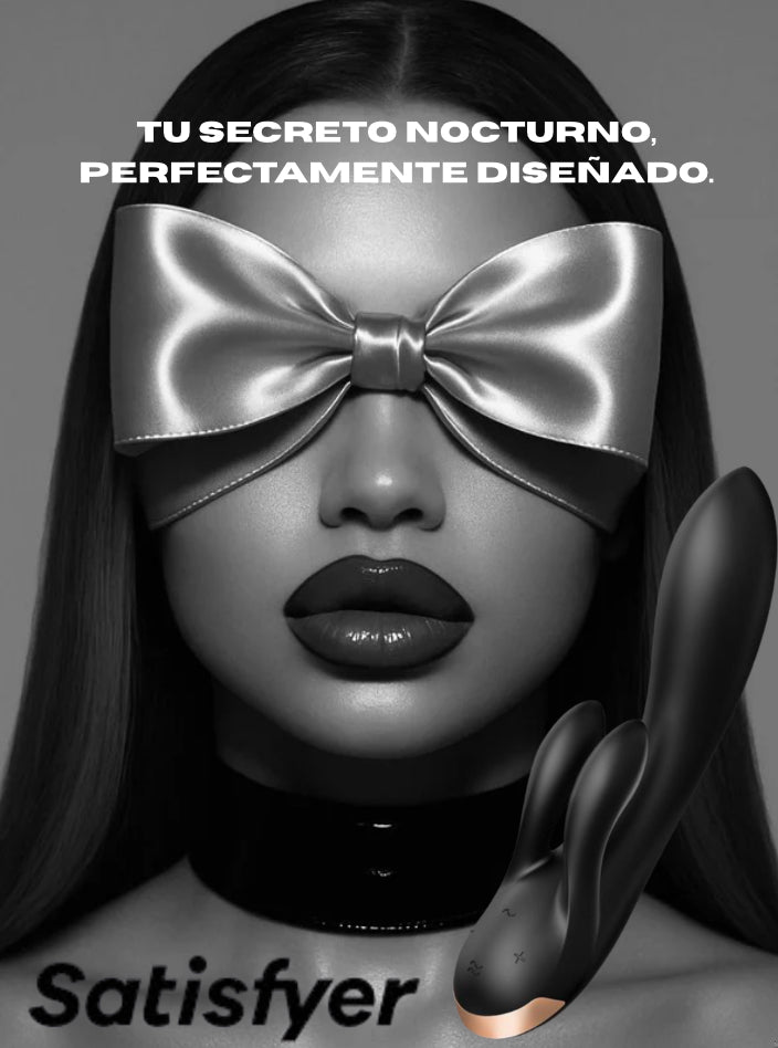 Double Flex Black – Triple Motor + Punto G + Clítoris | Satisfyer APP Connect (Edición Premium)