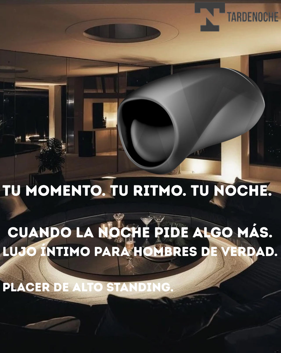 Masturbador Masculino Premium – Succión Oral 3D + Movimiento Interno | Edición TardeNoche™