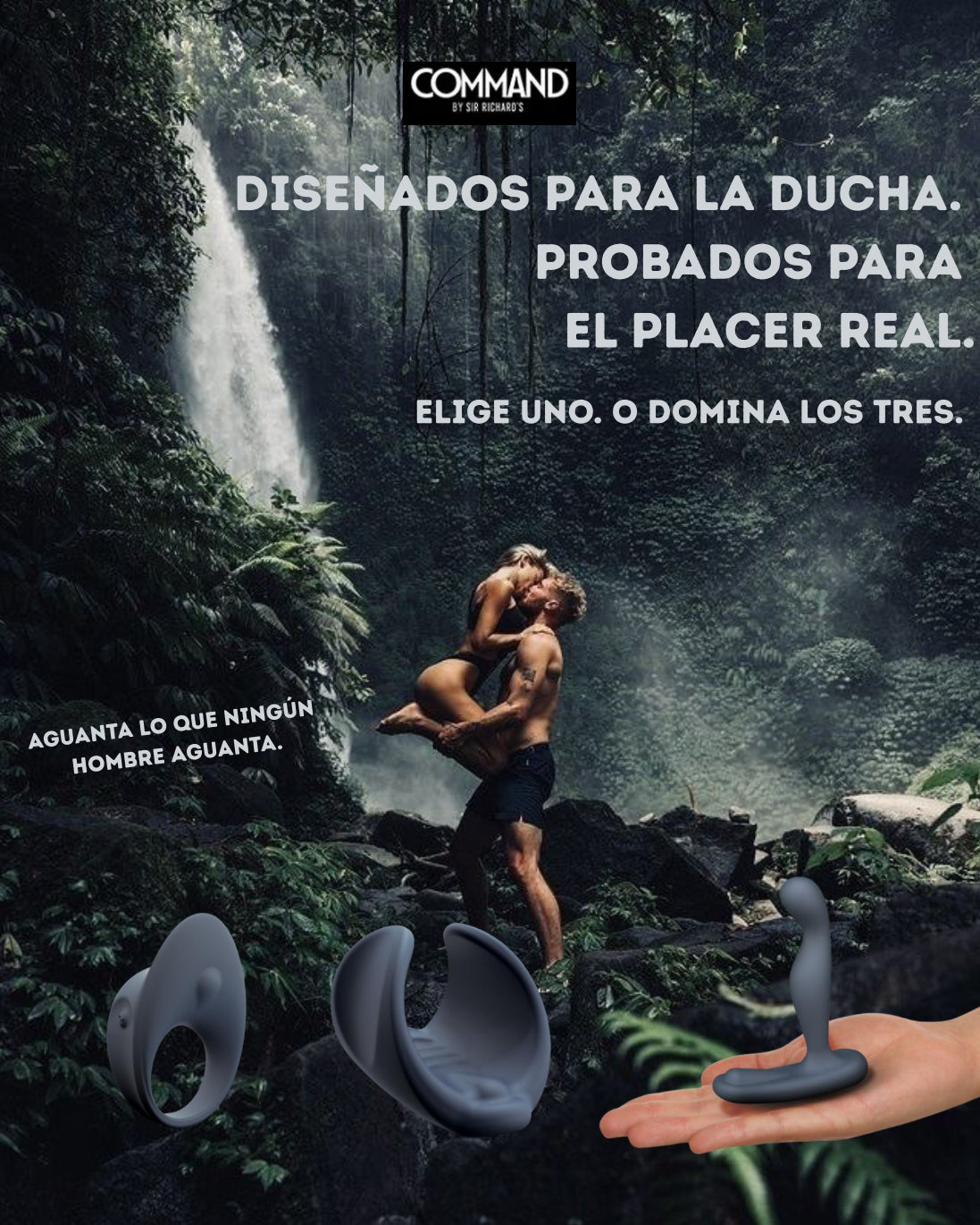 Pack Él: Control, Firmeza y Placer - Edición Ducha Elemental™