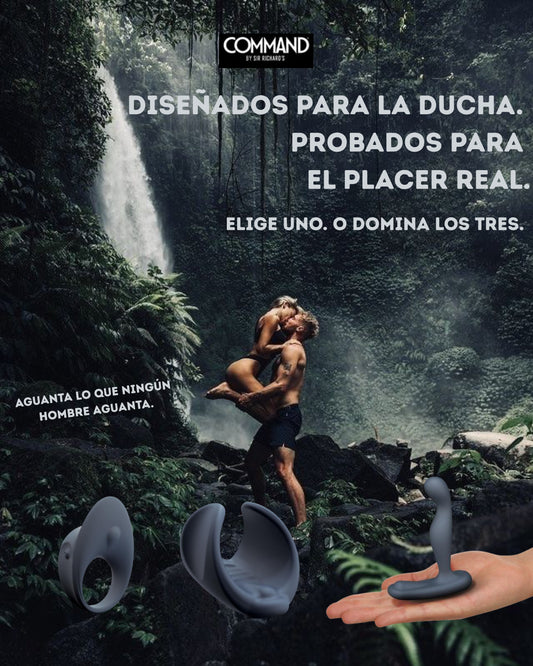 Pack Él: Control, Firmeza y Placer - Edición Ducha Elemental™